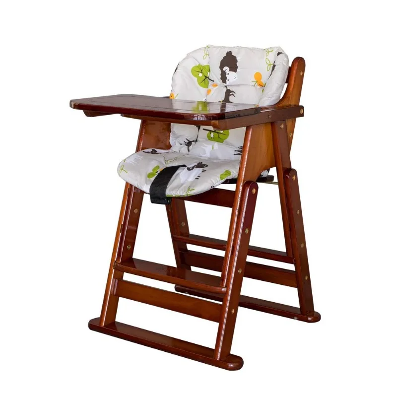 Baby High Chair Cushion High Chair Pad Seat Cushion Soft Baby Dining Chair Liner Mat Animal Cartoon Lightweight Breathable - 5