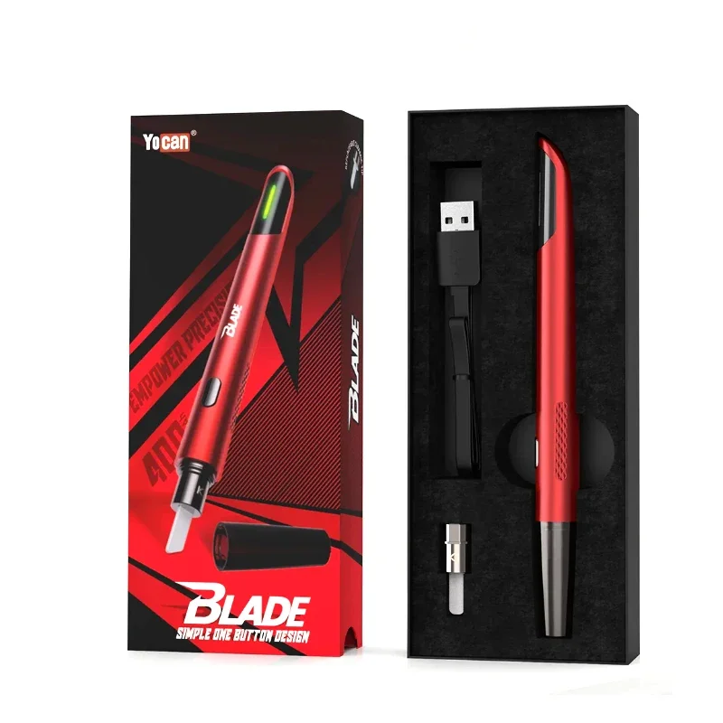 Original Yocan Blade Hot Knife 400mah Rechargeable Battery Ceramic Wax Heating Tool