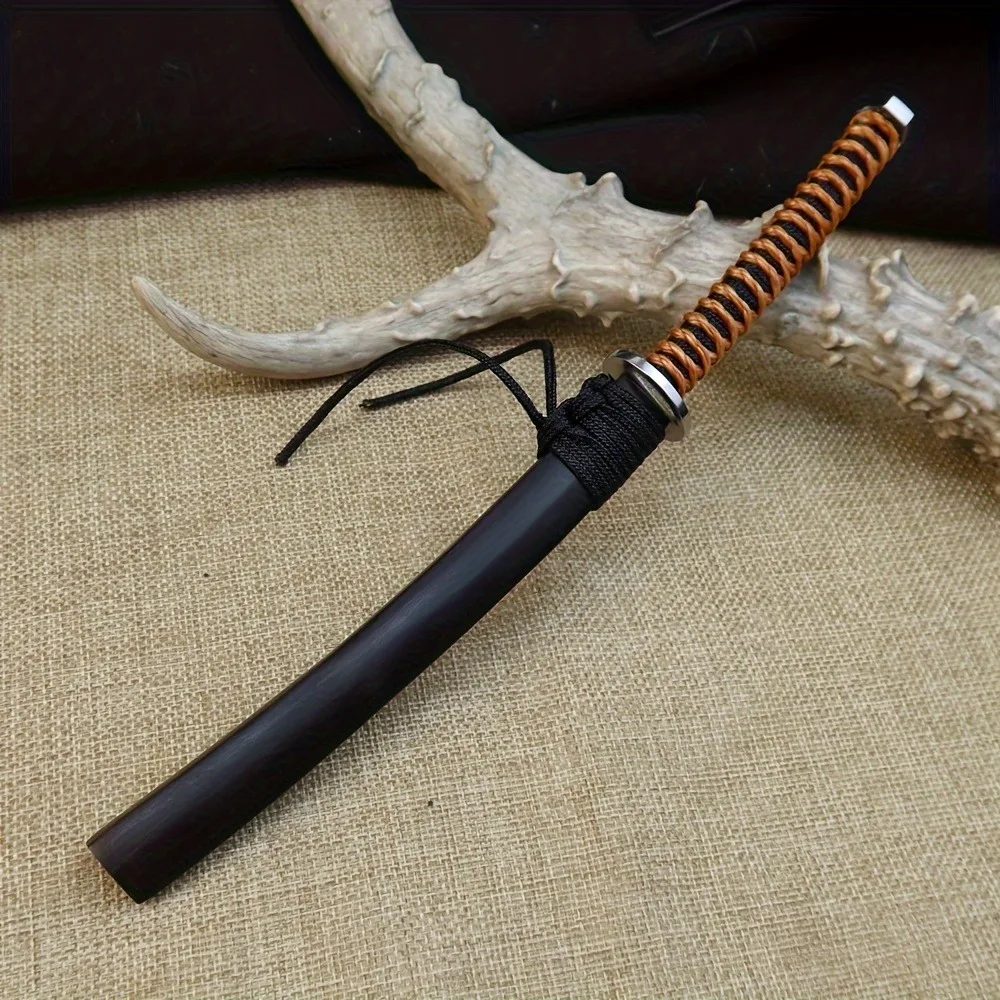 1PC Hand-made small knife, high hardness handle meat, fruit cutting, Mongolian small knife, fruit knife, survival knife 4