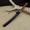 1PC Hand-made small knife, high hardness handle meat, fruit cutting, Mongolian small knife, fruit knife, survival knife 4