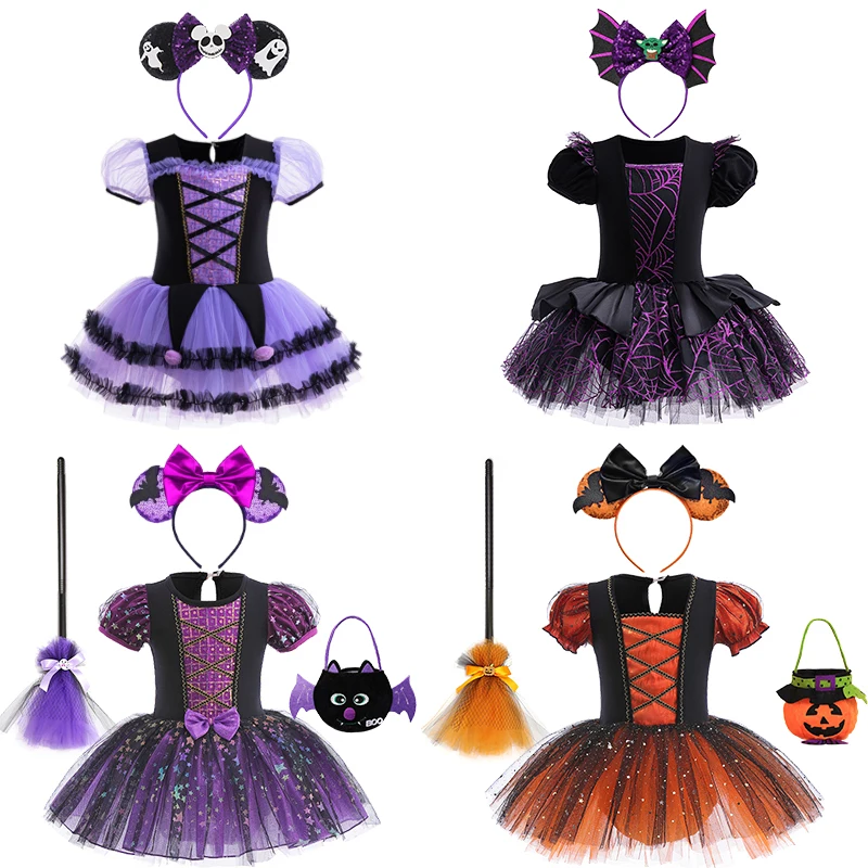 

2024 детское платье для костюмированной вечеринки на Хэллоуин