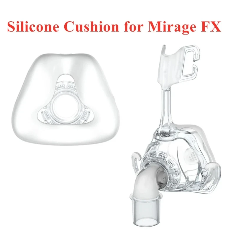 Original Silicone Cushion Resmed Mirage FX Nose Mask Respirator Pads Mirage Accessories Not Whole Set cpap nasal mask
