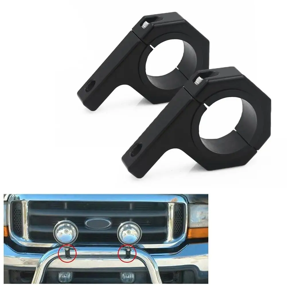 

2PCS UTV Whip Light Bracket Roll Bar Clamp Antenna Flag Mounting 1.5 Inch /2 Inch Roll Cage Universal Light Bar Roof Rack