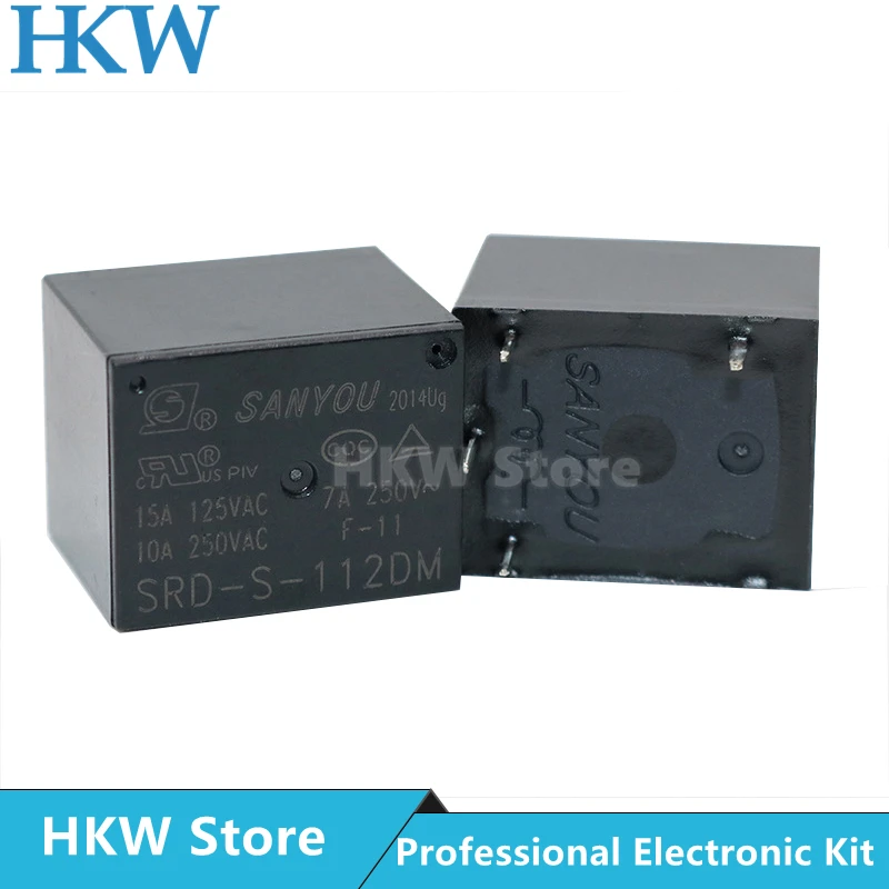 5v 12v 24v 48v 10a 250vac 4pin reles relais 02