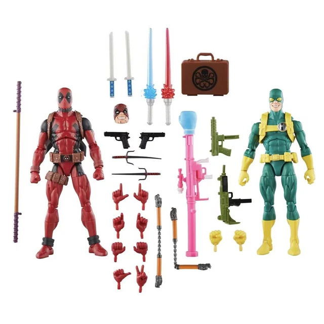 Marvel Legends Deadpool and Bob Agent of Hydra 2-pack 6 Action Figure -  AliExpress