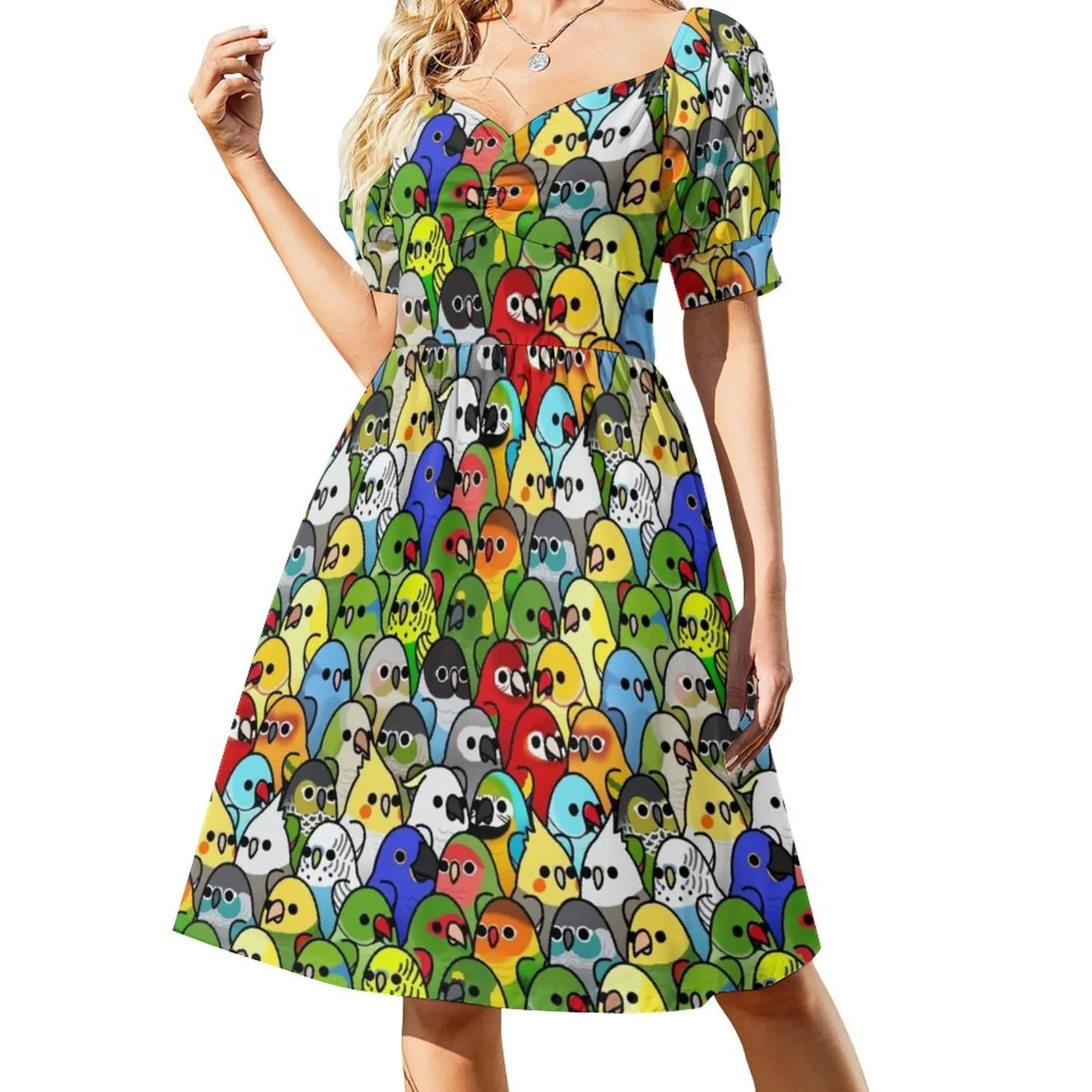 

Too Many Birds! Bird Squad Classic Dress women party dresses loose women's dress