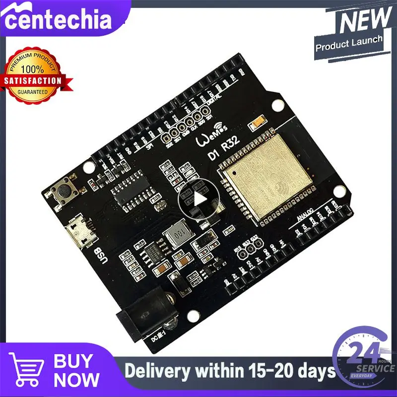 

Макетная плата Wemos D1 Mini Arduino R3 D1 R32 WIFI Беспроводная макетная плата CH340 4M память