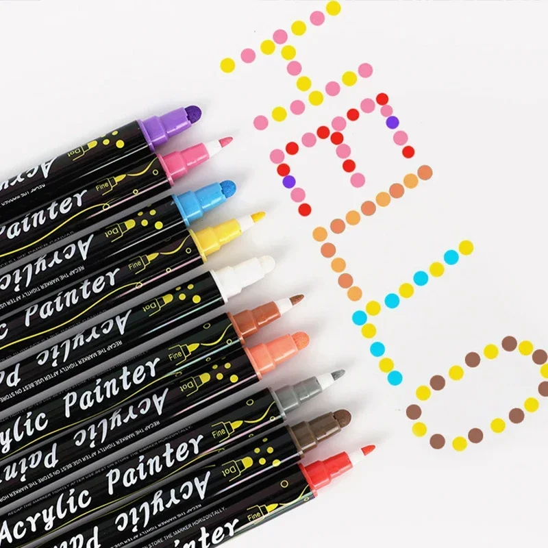 Acrylic Marker 12 24 36 Colors 5