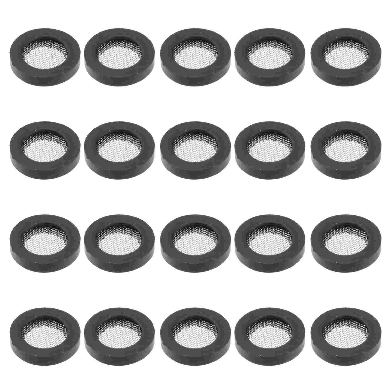 

Rubber Gasket with Net Shower Head Filter Plumbing Hose Seal Faucet Replacement Part Washer Sink Strainer Tool Point