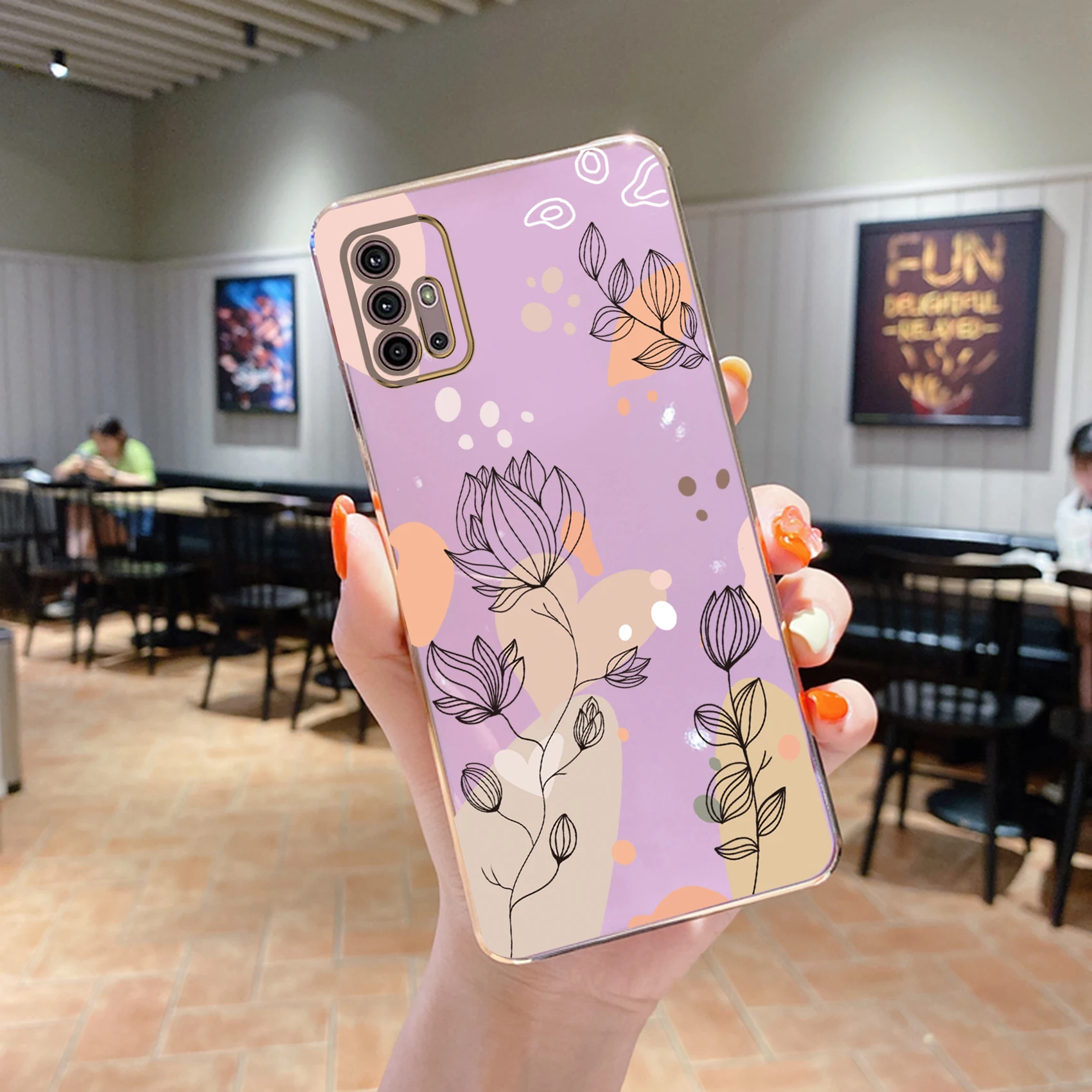 Luxury Plating Silicone Phone Case