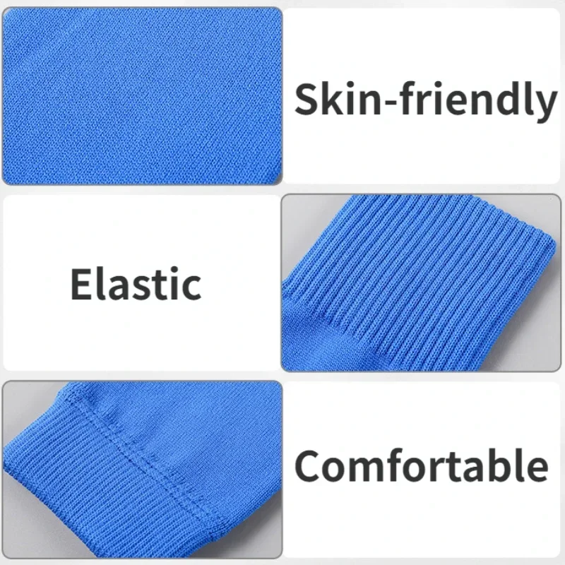 1Pair Sports Soccer Shin Guard socks Pad Sleeve Sock Leg Support Football Compression Sleeve Adult Teens Children leg protection