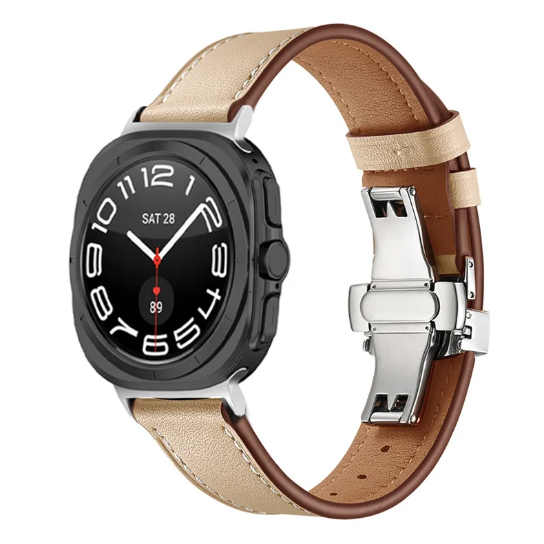 Premium Leather Watch Band - 47mm Ultra Strap Bracelet