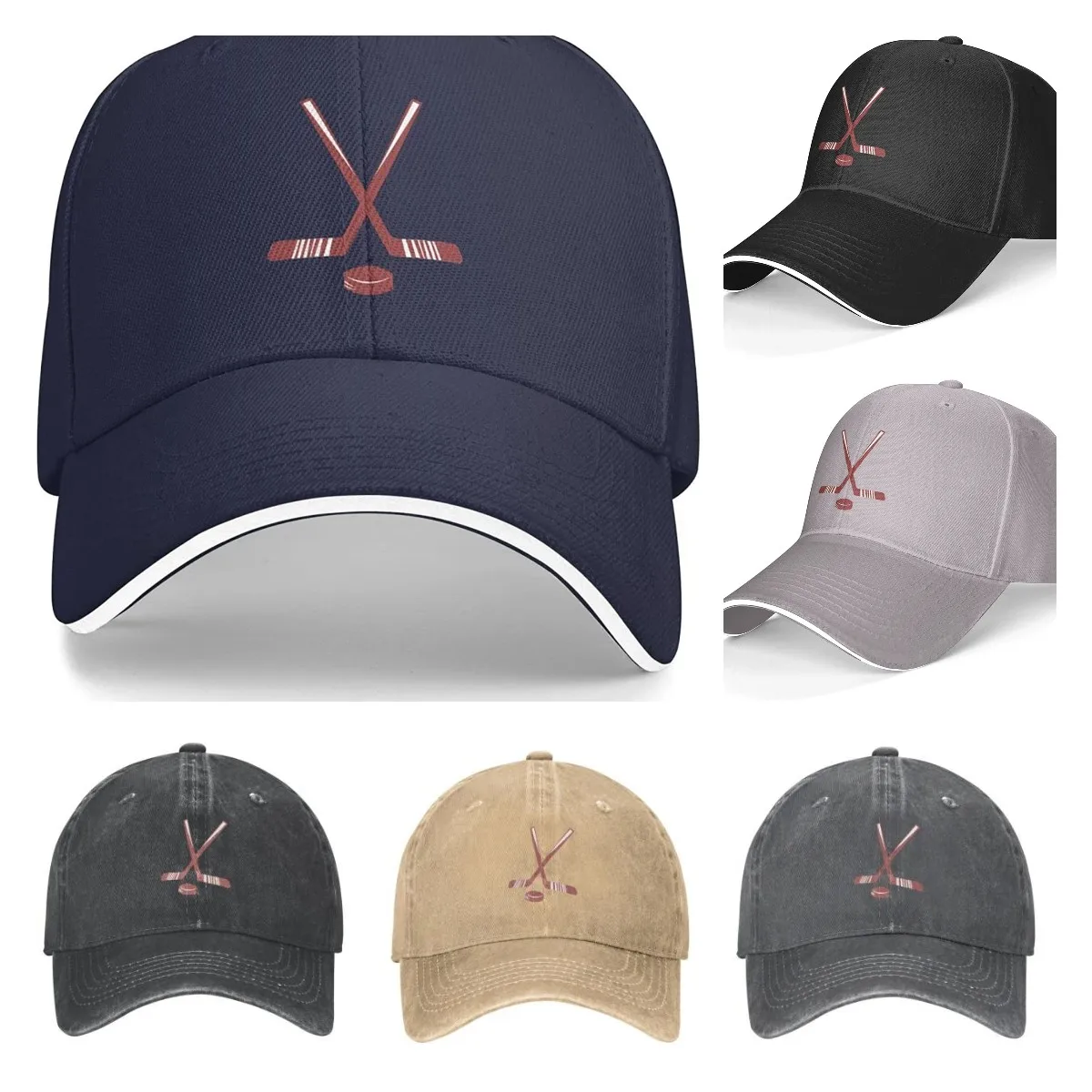 Baseball Caps Hockey Cap Sports Cap Casual Baseball Caps
