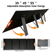 Panneau solaire pliable 400W pour stations d'alimentation, camping, générateur d'énergie d'urgence, charge hors réseau 5