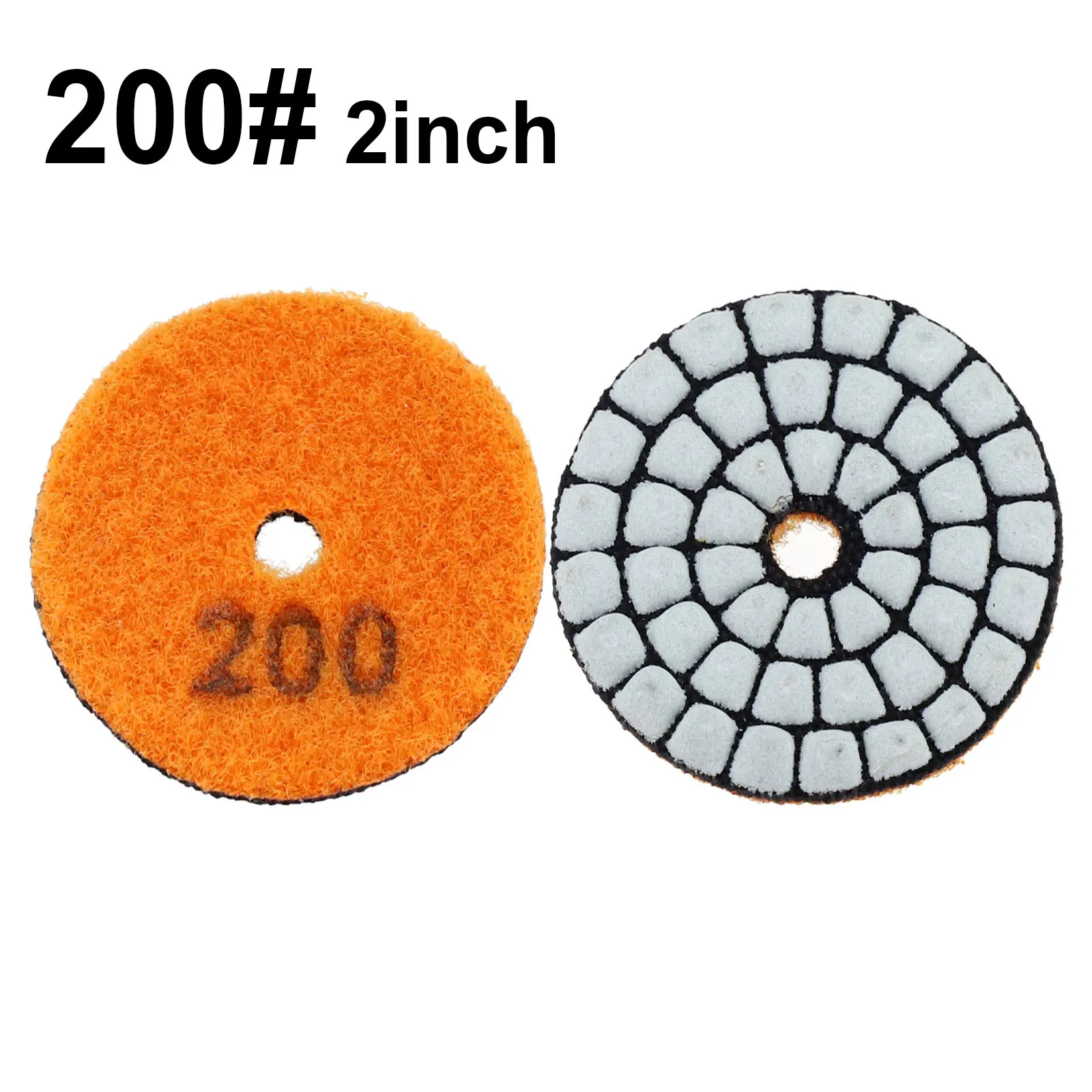 

1pcs 2 Inch Diamond Dry Polishing Pad Sharp- Type Flexible Sanding Disc For Granite Marble Stone Polishing Grinding Tools