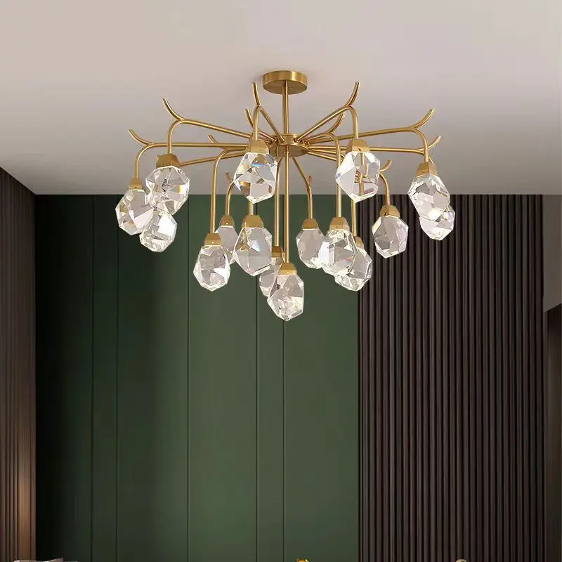

Chandelier Crystal Pendant light Livingroom Bedroom Diningroom Studyroom Indoor Home