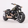 Maisto 1:18 2022 Fat Bob 114 Motorcycle Car Simulation Alloy Car Model 3