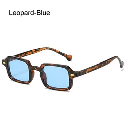 Luxurious Vintage Rectangle Sunglasses with UV400 Protection and Rivet Accents (Other)