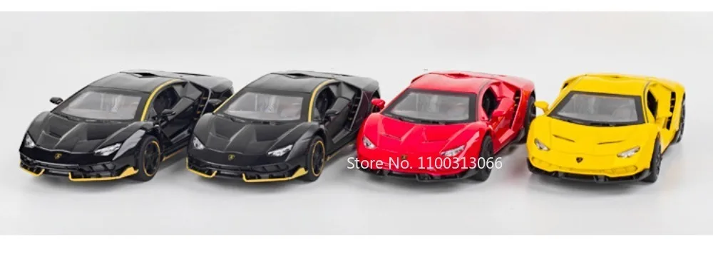 1:32 Lambor LP750-4 LP770-4 Auto-Spielzeugmodelle Gummireifen Miniatur-Modellfahrzeuge mit Öffnenden Türen Sportwagen Kinder-Festtagsgeschenke – Detail 7