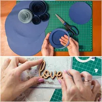 A2 A3 A4 A5 PVC Cutting Mat Double-Sided Self-Healing Board Patchwork Tools DIY Manual Craft Artist Cutting Knife Racket Kit 5