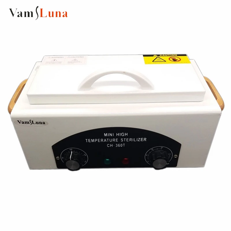 Nail Sterilizer Dry heat ch-360t-Sanitising Steralizer Box For Tattoo Manicure Tool in Beauty Spa Manicure Sets