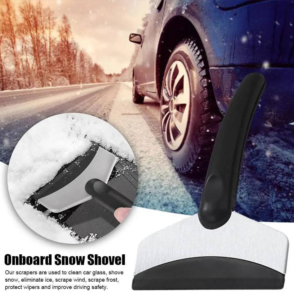Snow Removal Scraper Dismantling Car Windshield for All Auto Parts Car Snow Shovel Ice Shovel Window Cleaning Tool M9W8
