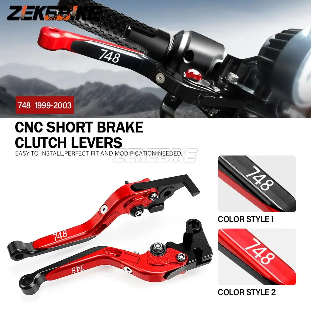 

Для DUCATI 748 1999 2000 2001 2002 мотоциклетный ручной тормоз сцепление Регулируемые рычаги Ручка складной выдвижной рычаг