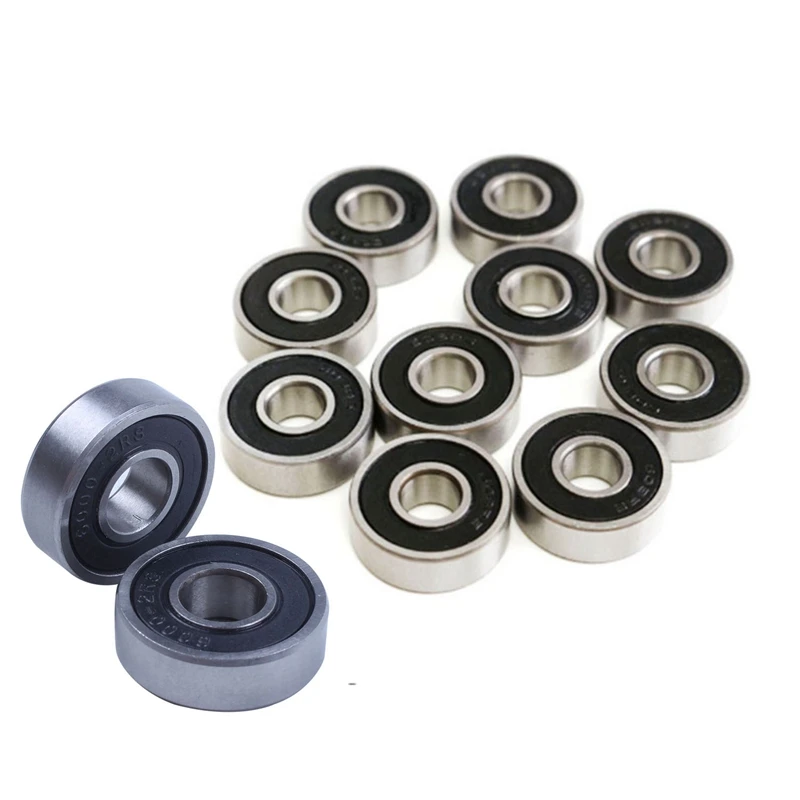 

10Pcs 6000RS Shielded Deep Groove Radial Ball Bearings 10Mmx26mmx8mm & 10 Pcs 629-2RS 9Mmx26mmx8mm Double Sealed Miniature Deep
