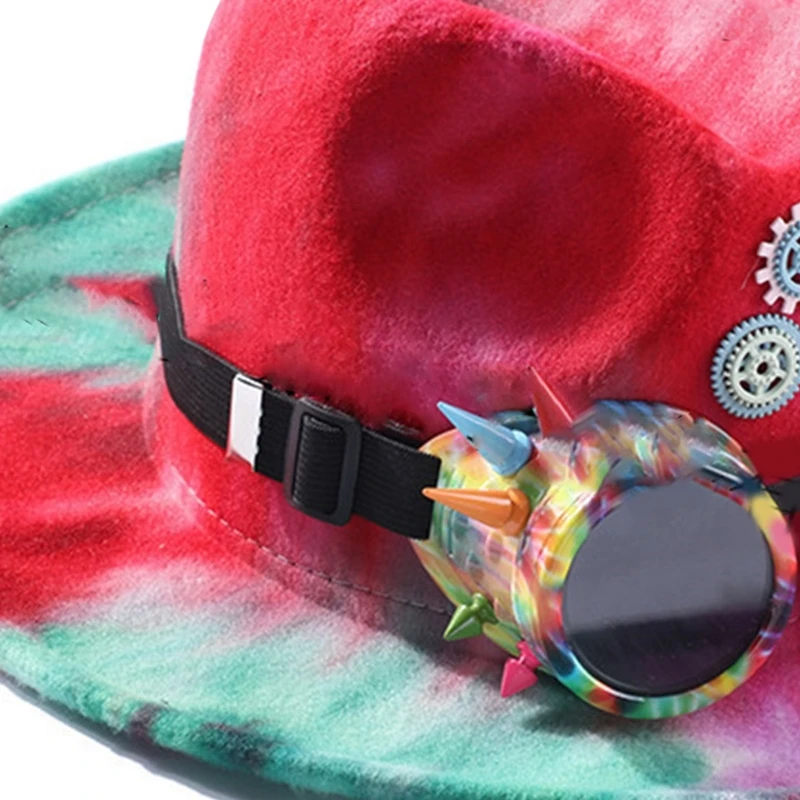 

Steampunk Top Hat Unisex Hats Cosplay Costume Props Hat Party Supply Stage Hat