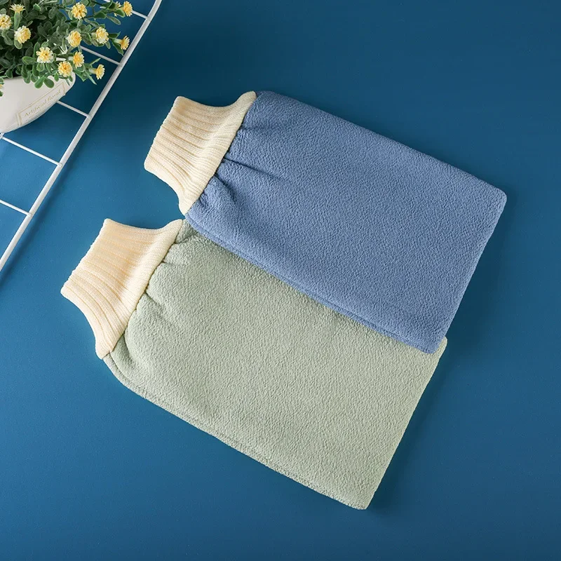 

Банное полотенце с грубым песком, инструмент для ванной, сильный грязеотвод, обеззараживание, задние перчатки, бытовые банные перчатки