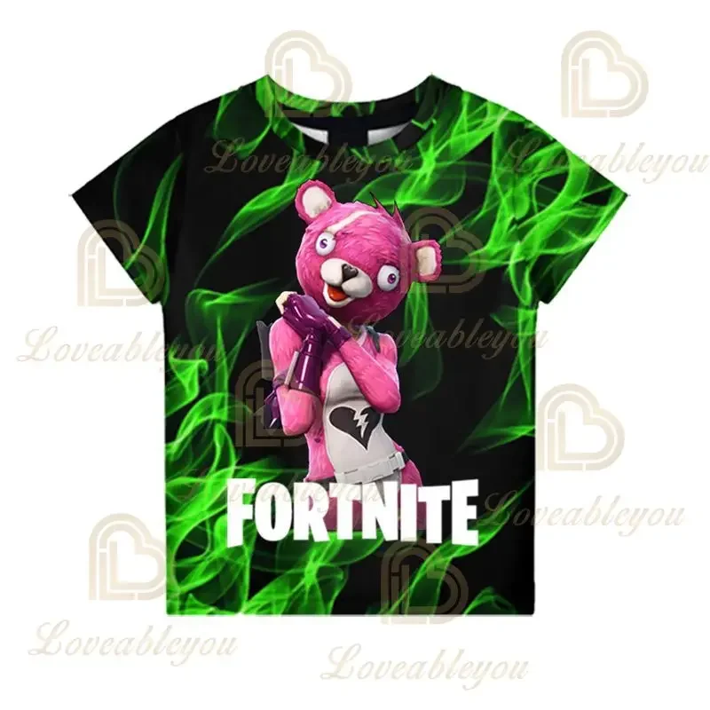 Maglietta Fortnite Per Bambino - Tacos Guaco Verde, T-Shirt Ufficiale Epic Games, Taglia 13/14 Anni