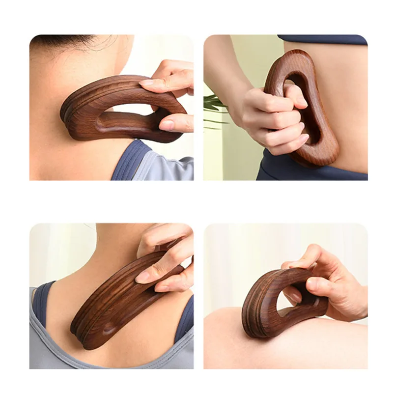 Wood Therapy Massage Tools Anti Cellulite Massager Lymphatic Drainage Body Massager Gua Sha Tools Full Body Muscles Pain Relief