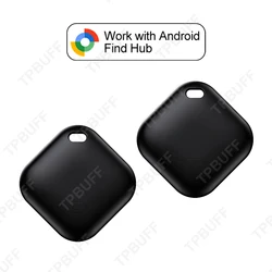 Portable Android GPS Tracker with Luggage Security & Anti - Lost Alarm (Black - 2pcs)