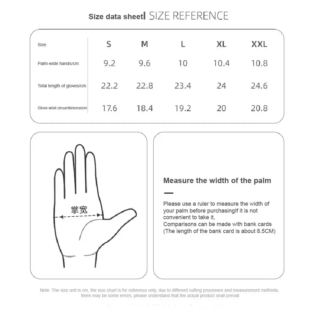 FZCSPEED Cycling Gloves Touchscreen Padded Bicycle Gloves Wind and Warm Winter Gear Suitable for Cycling Skiing Running 4