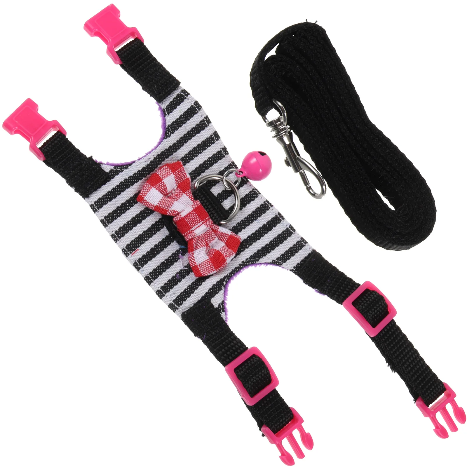 

Hamster Harness Bunny Unique Leash Squirrel Chinchilla Pet Party Decor Pets Walking Rope