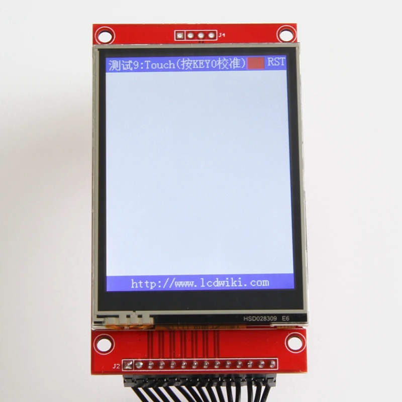 SPI 직렬 TFT LCD 모듈 디스플레이 스크린, 프레스 패널 없음, MCU용 드라이버 IC ILI9341, 2.8 인치, 240X320