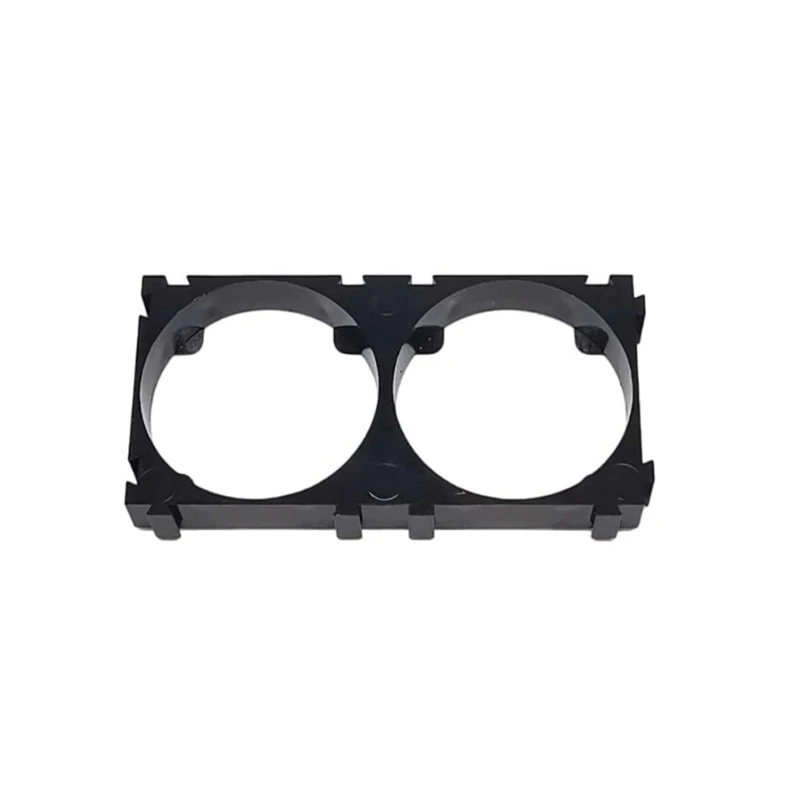 1x2 Battery Bracket 32650 2170 18650 Safety Anti Vibration Holder Bracket Lithium Batteries Support Stand Plastic Holder