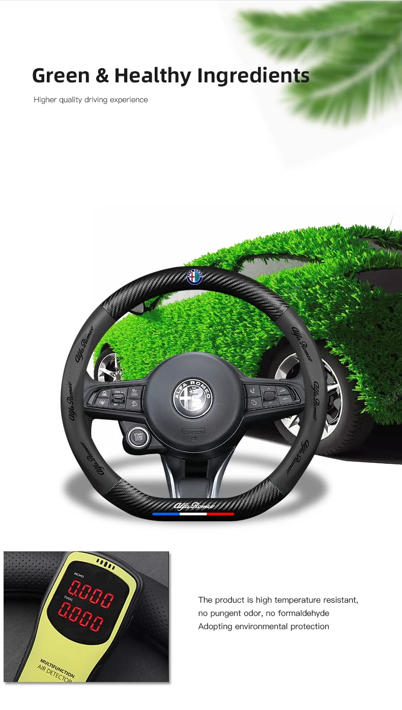 Alfa Romeo Stuurhoes - Duurzame dubbele stiknaden