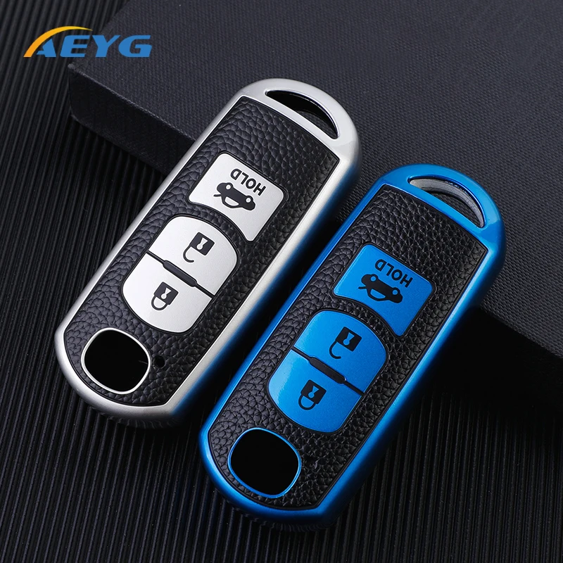 

TPU Car Remote Key Case Cover Shell Fob For Mazda 2 3 5 6 Atenza Axela Demio CX-5 CX5 CX-3 CX7 CX-9 BL BM GJ CX3 CX8 Accessories