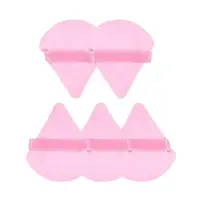 3/5/6 Pcs Triangle Powder Puff For Loose Powder Liquid Cosmetic Soft Plush Powder Puff Makeup Foundation Puff Makeup Tool 2