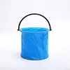 Childrens Retractable Folding Bucket Waterproof Canvas Material Simple Shape Outdoor Entertainment And Sports Easy To Carry 3