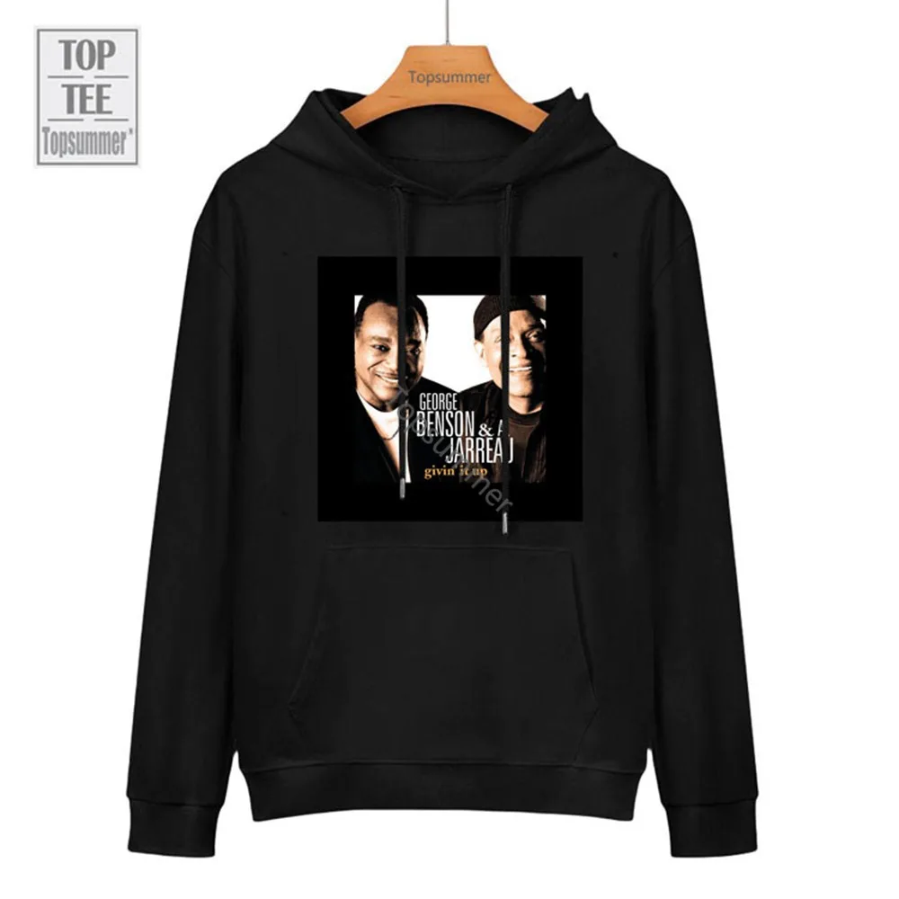 

Givin' It Up Album Hoodie George Benson Tour Sweatshirts Man Rock Band Oversize Sweatshirt