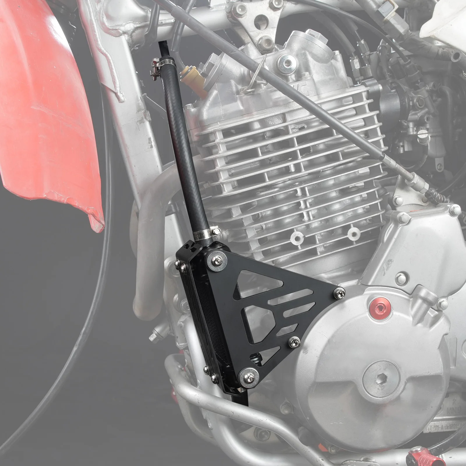 NICECNC Für 2025 Honda XR650L XR 650L 1993-2025 2024 2023 2022 Motorrad Motoröl Kühler Halterung motor Kühler Kit – Detail 10