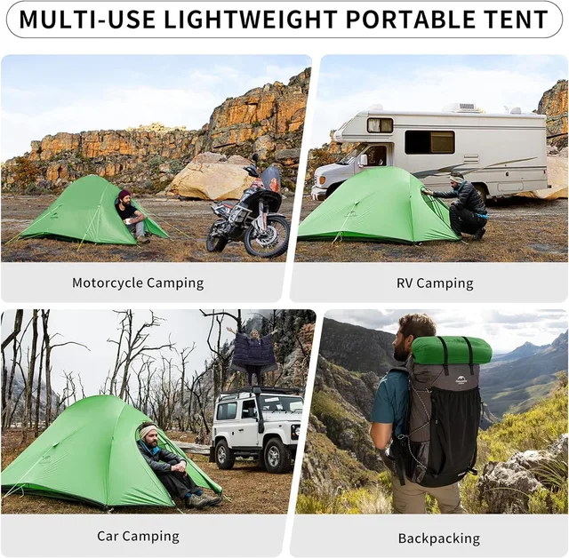Ultralight 2-Person Camping Tent 6