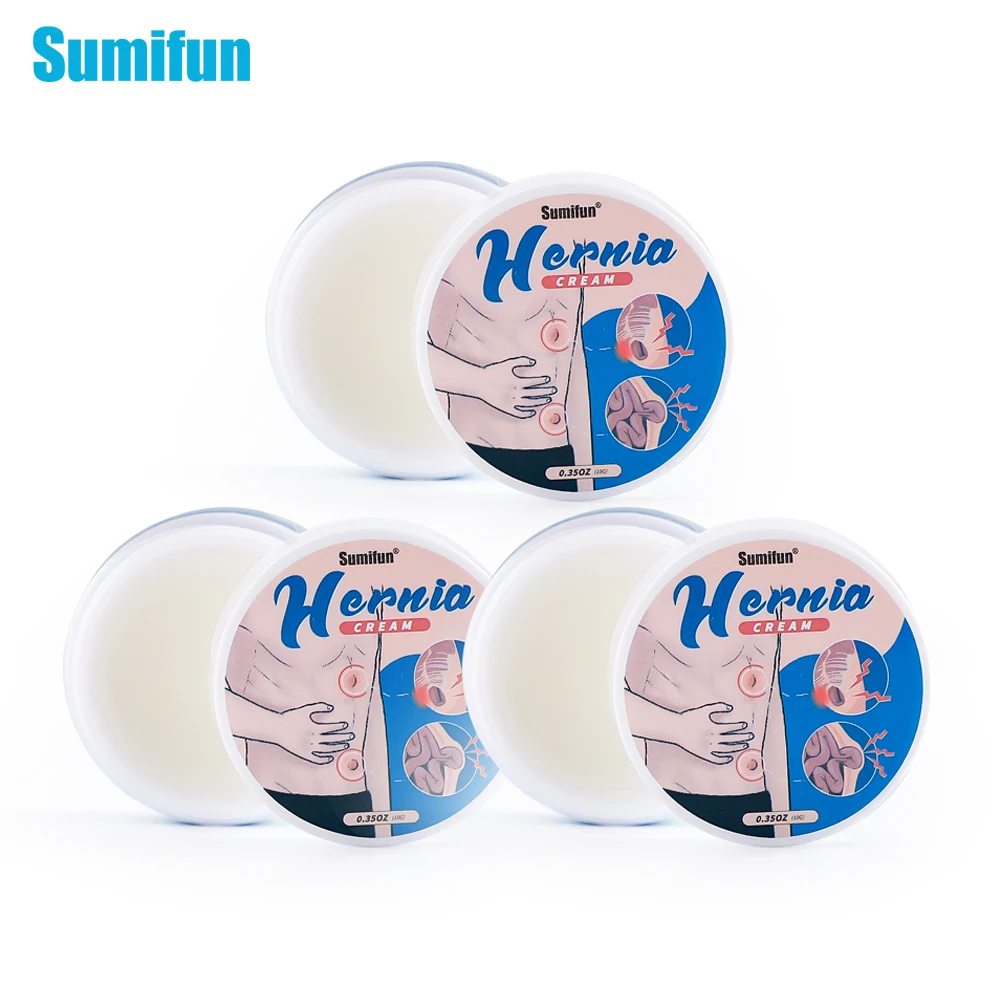 

1/2/3Pcs Sumifun Hernia Removal Cream Umbilical Femoral Inguinal Anti-Tumor Medical Plaster Skin Swelling Pain Relief Ointment