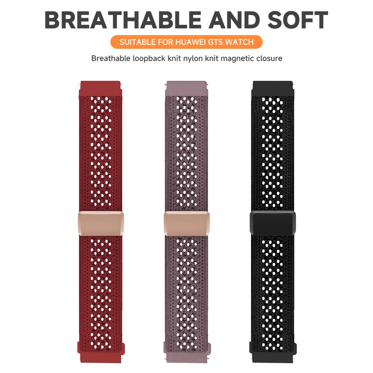 Universal 22/20mm Premium Smartwatch Replacement Strap