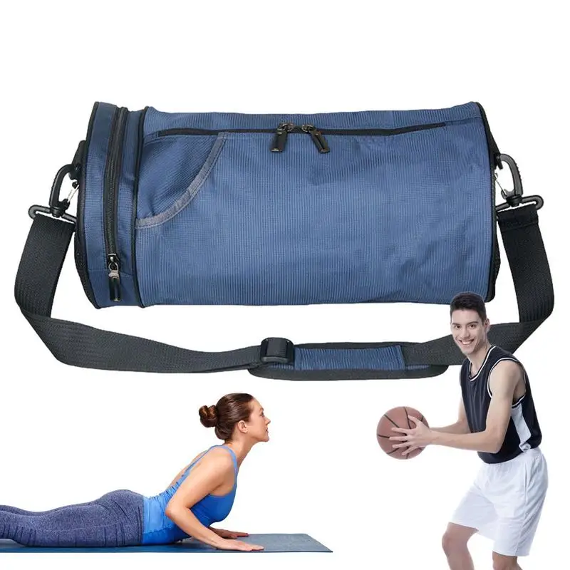 

Мужские сумки для спортзала, дорожная сумка для спортзала, сумка для тренировок с влажным отсеком, многофункциональная маленькая сумка для тренировок, водонепроницаемая Личная вещь