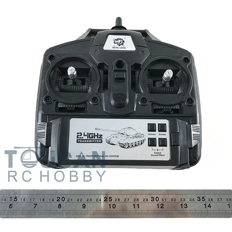 Émetteur 4ème 5.3 Ver Henglong Tank 2.4GHz RC Radiocommande Contrôleur