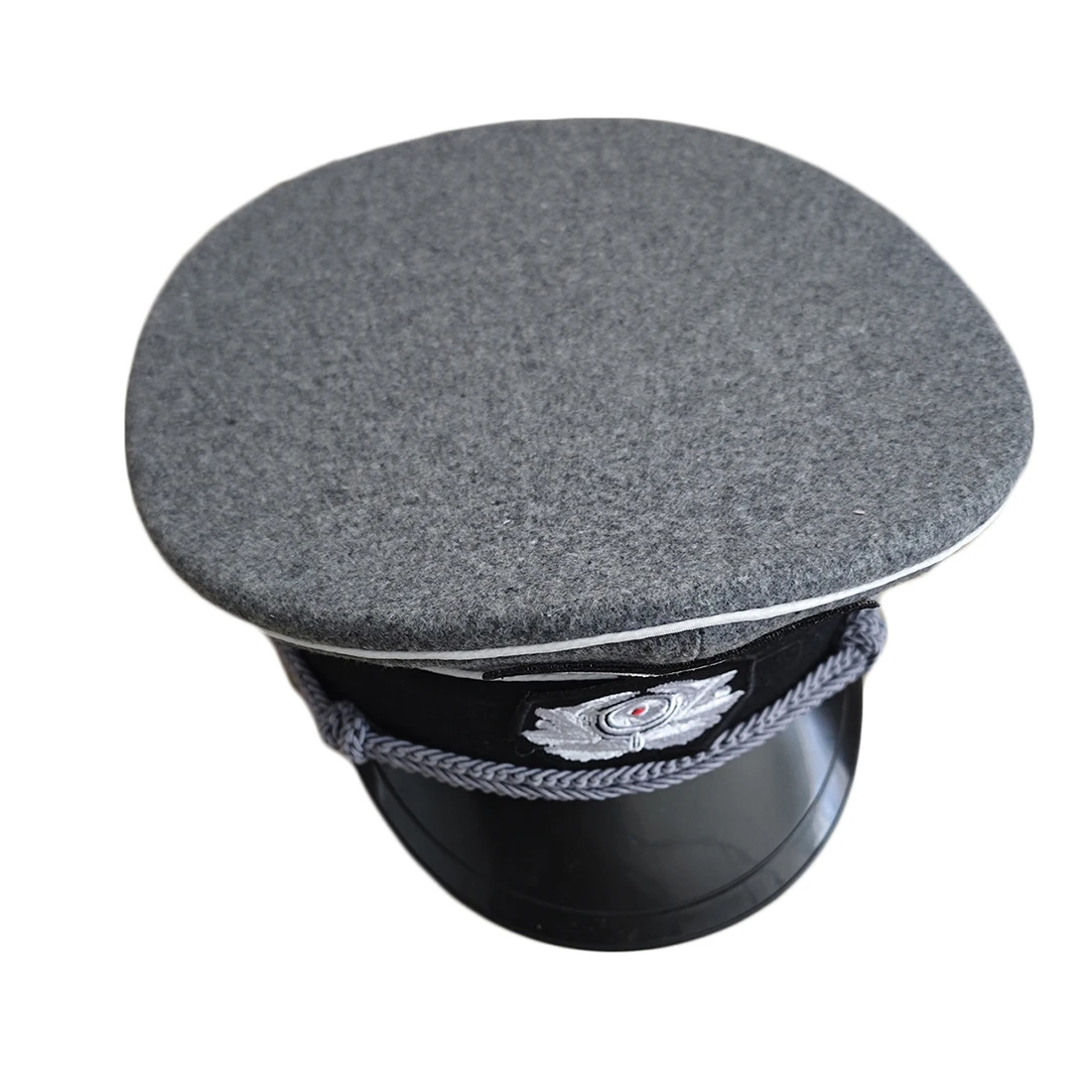 World War Ii German Military Hat Film and Television Props Big Brim Hat