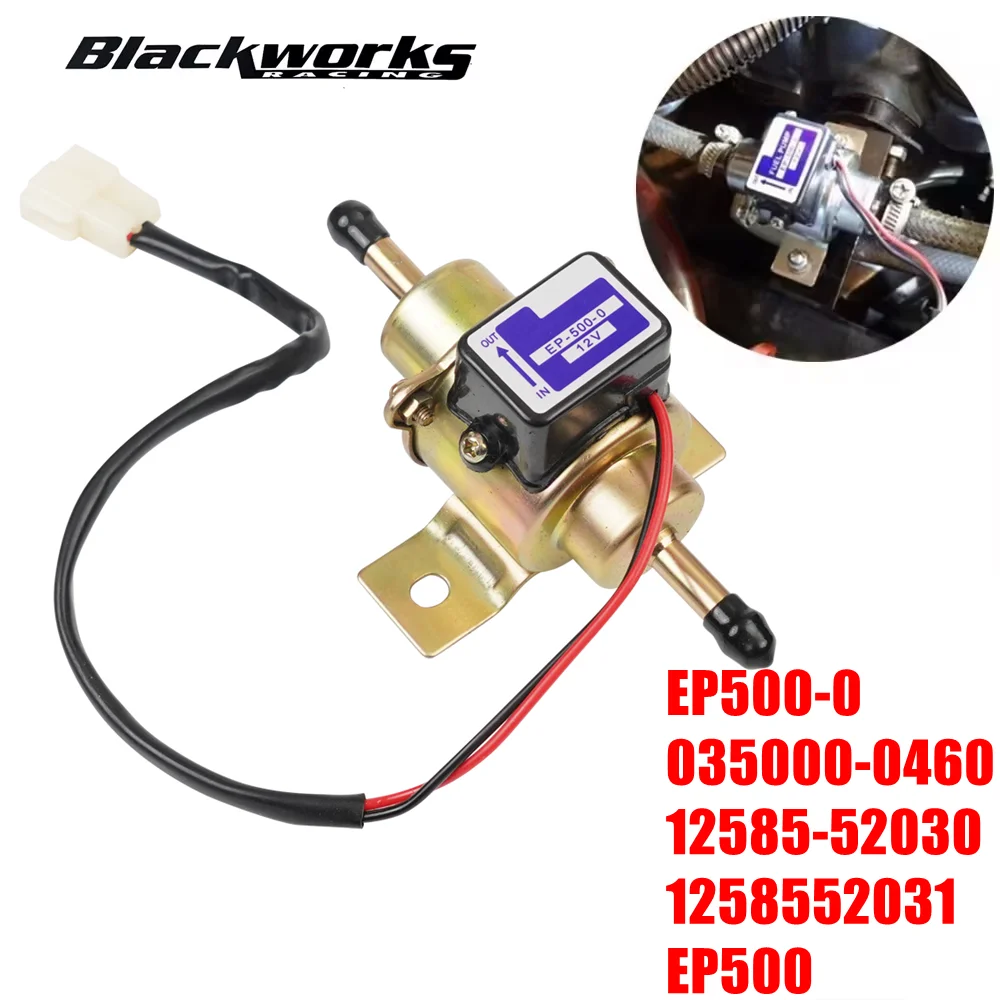 EP500-0 035000-0460 12585-52030 1258552031 EP500 Universal Electric Car Fuel Pump Diesel Petrol 12V 1